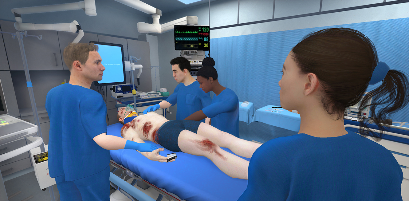 MainImage-1 VR Training Simulation For Trauma